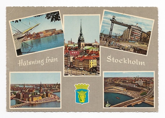962-16 STOCKHOLM - flerbildskort