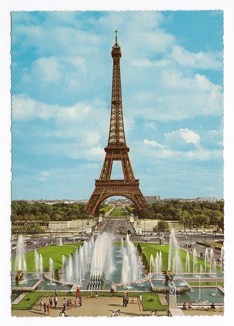 957-37 PARIS - The Eiffel Tower and the Champ de Mars