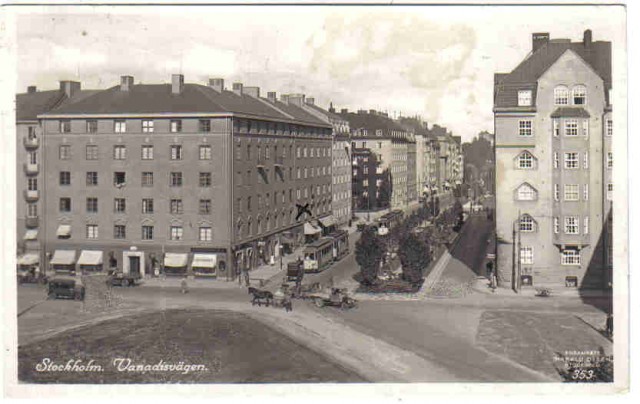 353   Stockholm. Vanadisvägen.