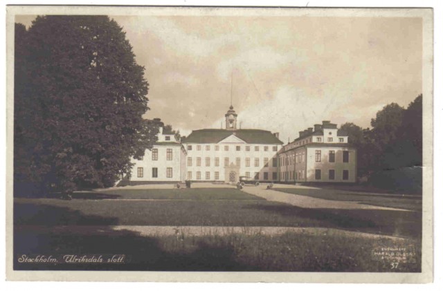 57   Stockholm. Ulriksdals slott.